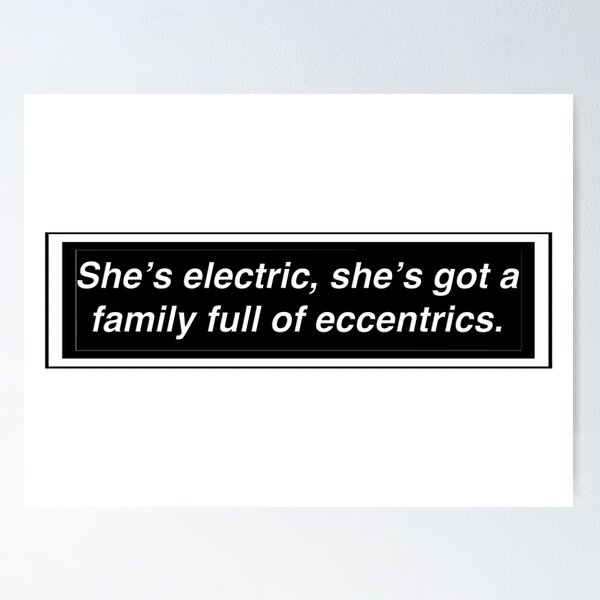 She's Electric- Oasis Poster RB1412 product Offical oasis Merch