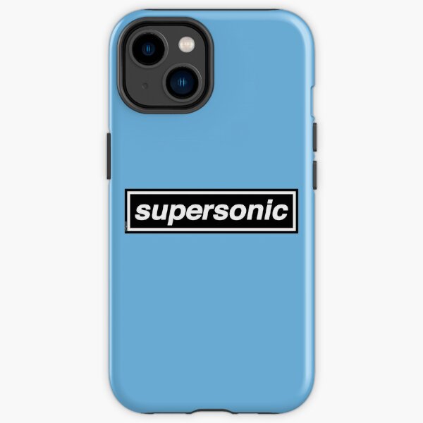 OASIS - SUPERSONIC (The Original And Best) [Sky Blue] Band Tribute - MADE IN THE 90s iPhone Tough Case RB1412 product Offical oasis Merch