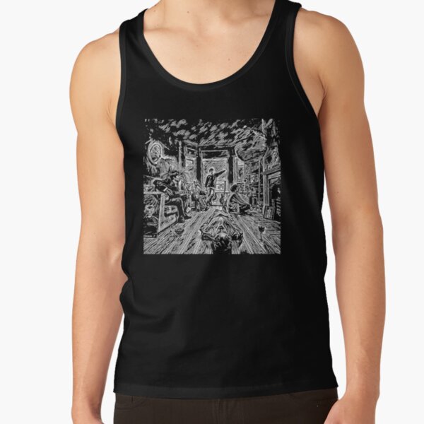 Oasis Band Painting Style Tank Top RB1412 product Offical oasis Merch