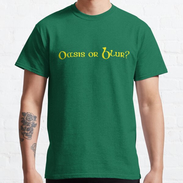 Oasis or Blur? (Fr Damo Edition) Classic T-Shirt RB1412 product Offical oasis Merch