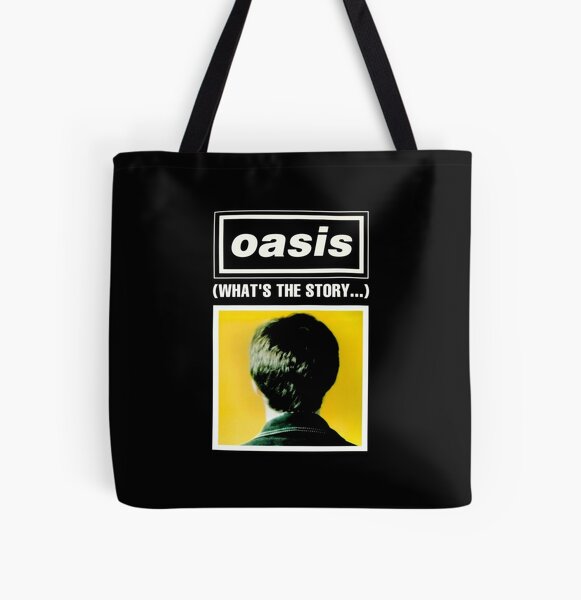 oasis classic rock All Over Print Tote Bag RB1412 product Offical oasis Merch