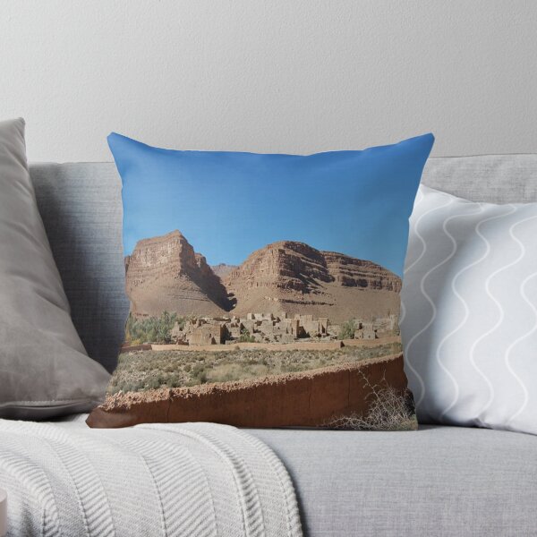 Tafilalet Oasis Throw Pillow RB1412 product Offical oasis Merch