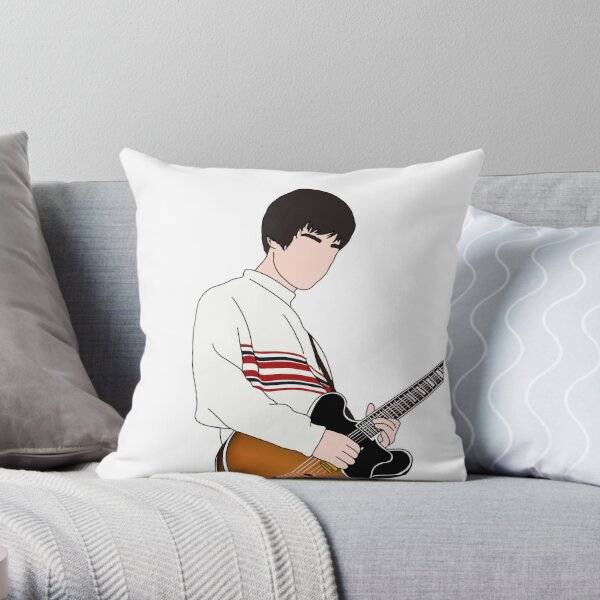 Oasis Noel Gallagher - Knebworth Throw Pillow RB1412 product Offical oasis Merch