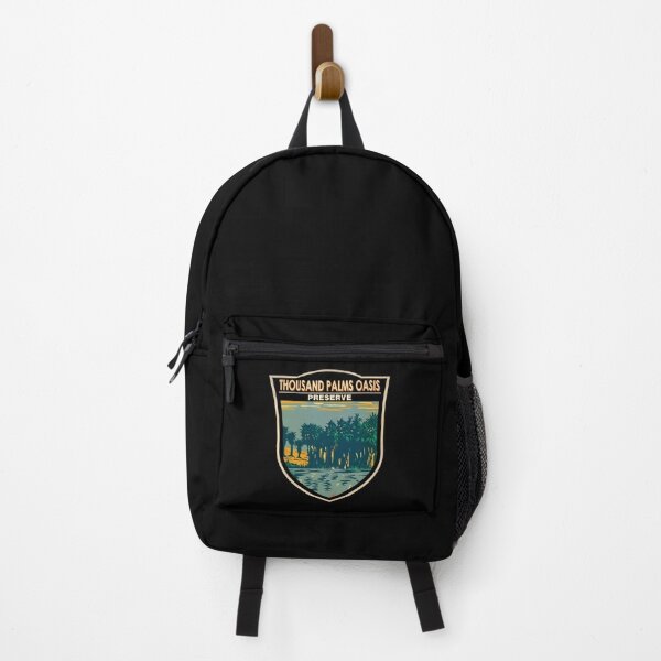 Thousand Palms Oasis Preserve California Badge Backpack RB1412 product Offical oasis Merch