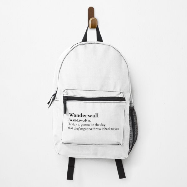 Wonderwall by Oasis Backpack RB1412 product Offical oasis Merch