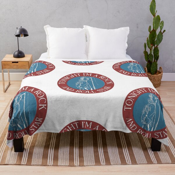 Oasis Rock and roll star Throw Blanket RB1412 product Offical oasis Merch