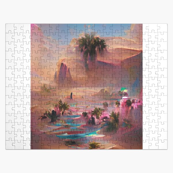 Desert Oasis Jigsaw Puzzle RB1412 product Offical oasis Merch