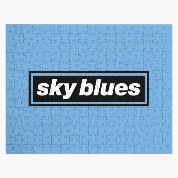Sky Blues' Oasis inspired design Jigsaw Puzzle RB1412 product Offical oasis Merch