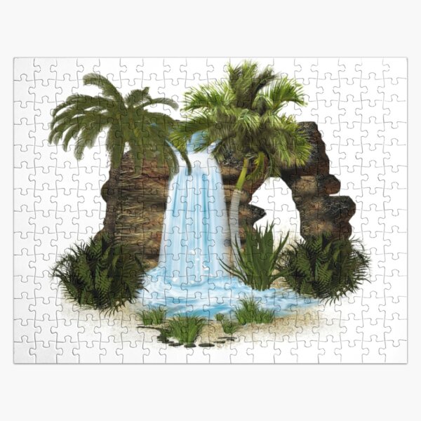 Oasis Waterfall Jigsaw Puzzle RB1412 product Offical oasis Merch